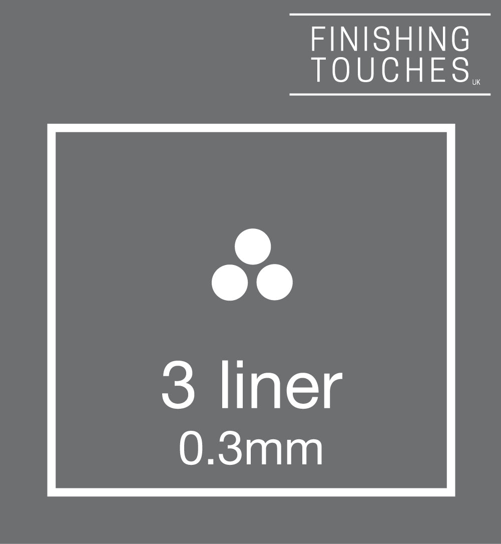 Precision Plus/Vogue 3 Liner (Cluster/Round) Needle