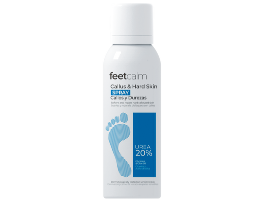 Feetcalm Callus & Hard Skin Spray 20% Urea.