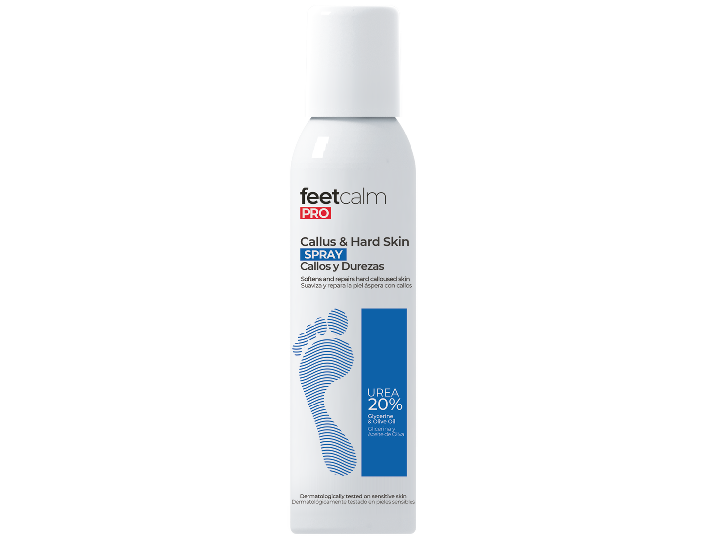 Feetcalm Callus & Hard Skin Spray 20% Urea.