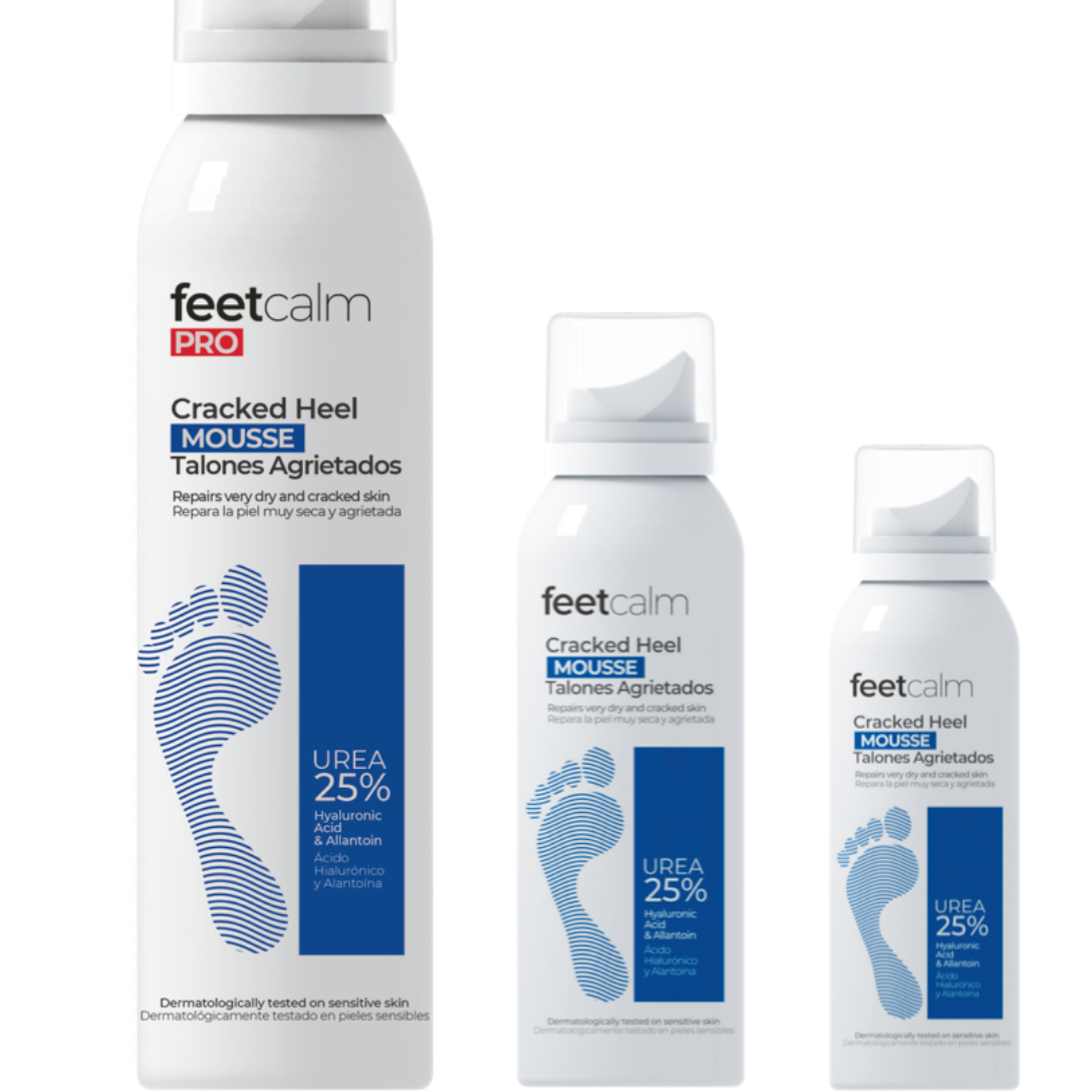 Feetcalm Cracked Heel Mousse 25% Urea.