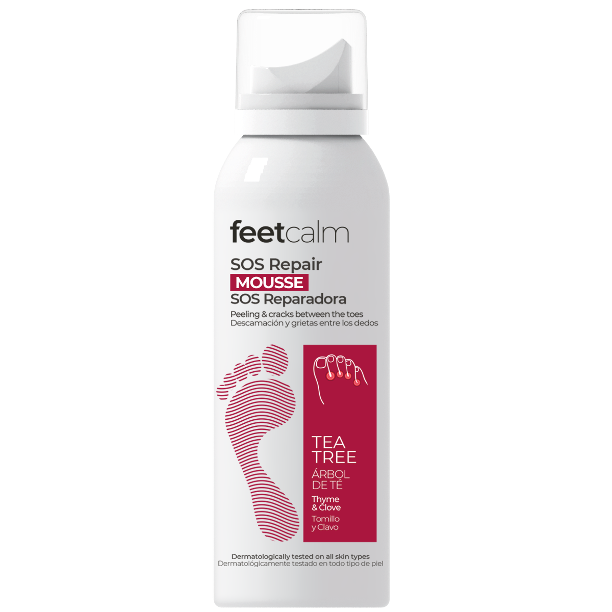 Feetcalm SOS Nail Repair Mousse for Fungal Nails. 125 ml
