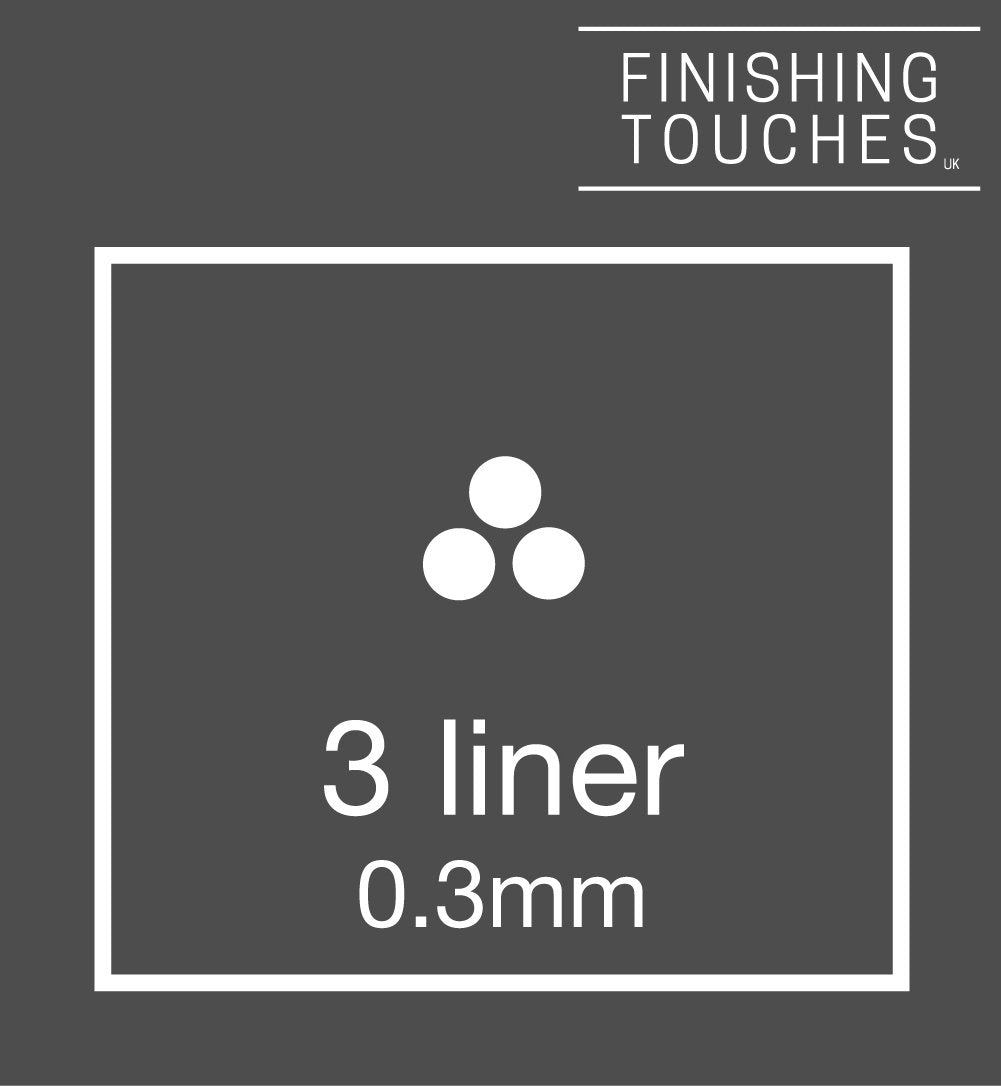 Precision Plus 3 Liner (Cluster/Round) Needle