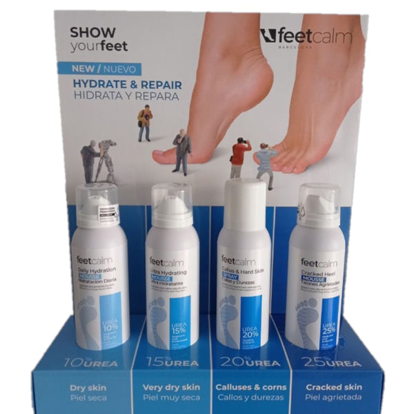 Feetcalm Hydration Starter Display Kit
