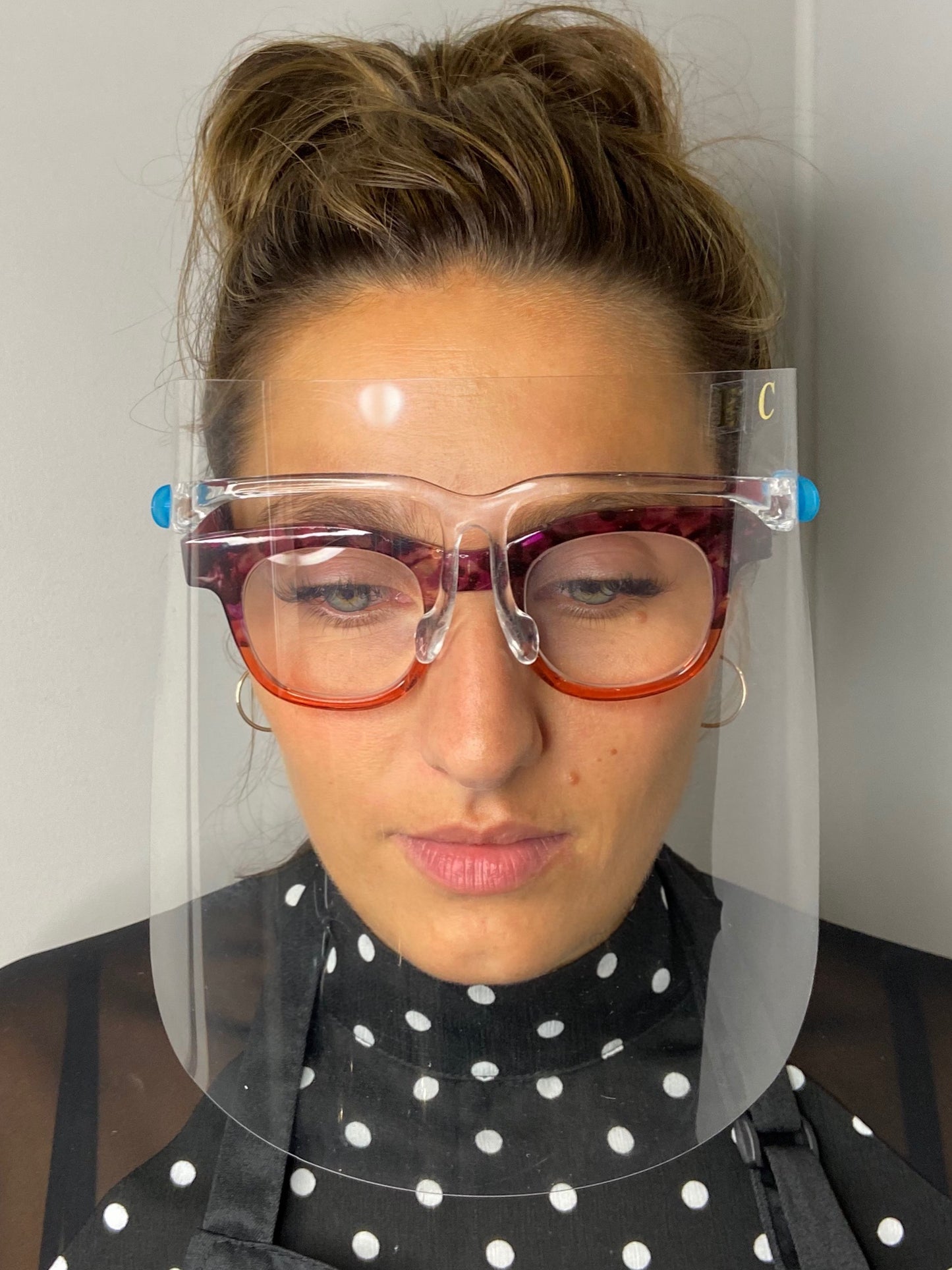 Visor/Shield with Glasses.......