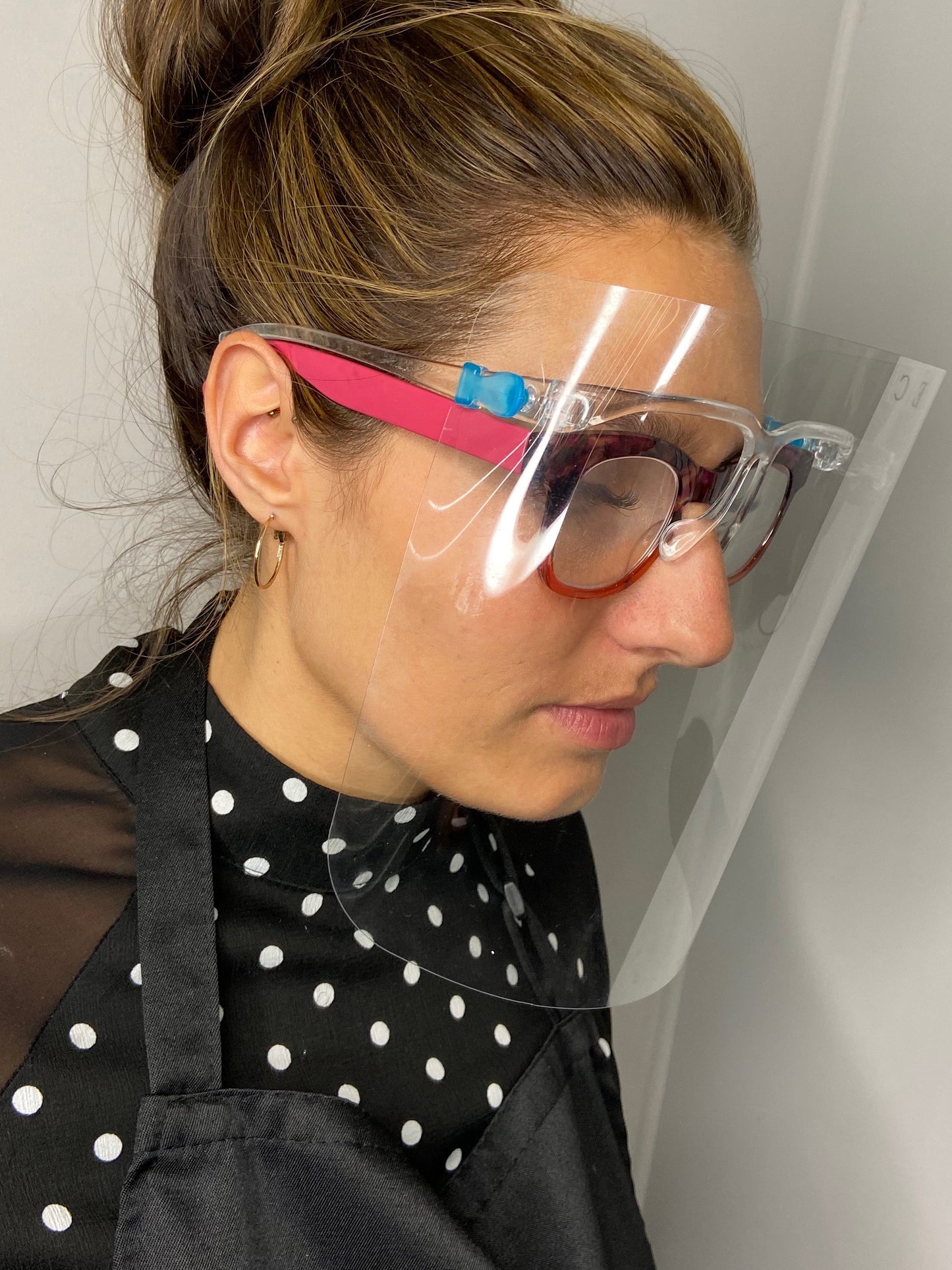 Visor/Shield with Glasses.......