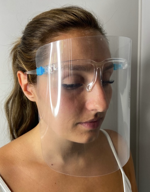 Visor/Shield with Glasses.......