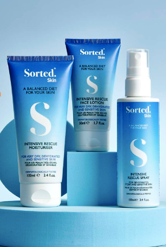 Sorted Intensive Rescue Face Moisturiser for very dry itchy skin conditions. TRADE ONLY Pack of 2