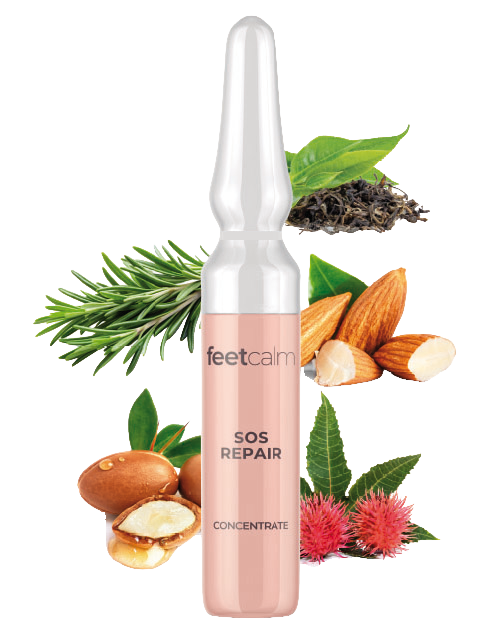 Feetcalm SOS SOSRepair Concentrate Ampoules. Pack of 2