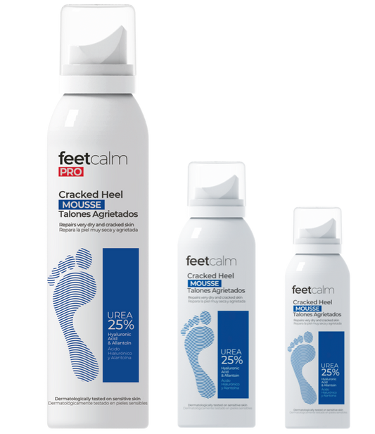 Feetcalm Cracked Heel Mousse  25% Urea.