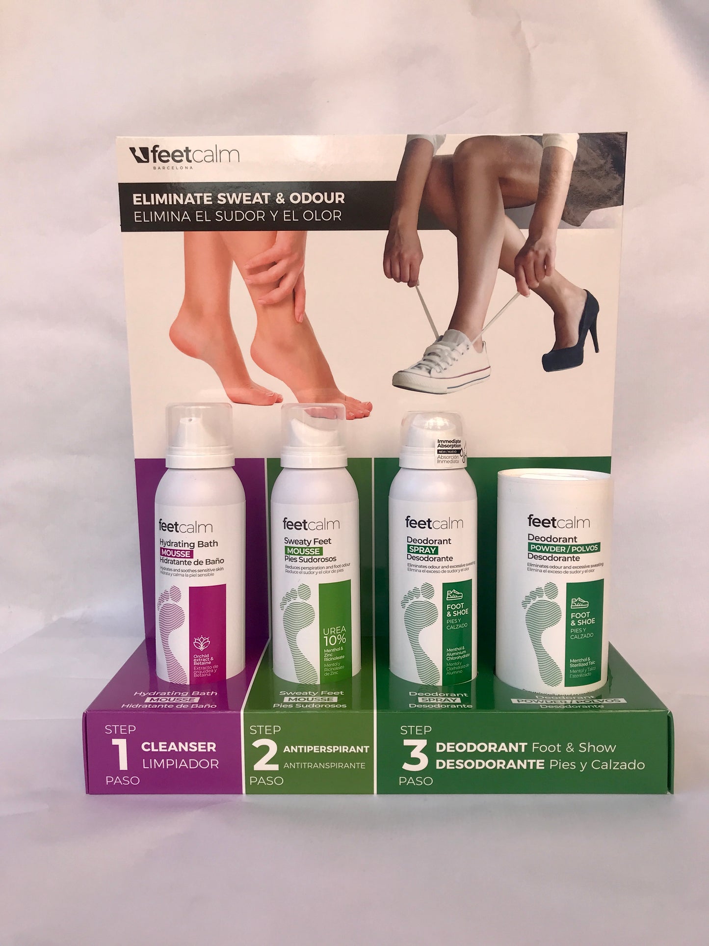 Feetcalm Retail and Professional Starter kit.  12% Saving