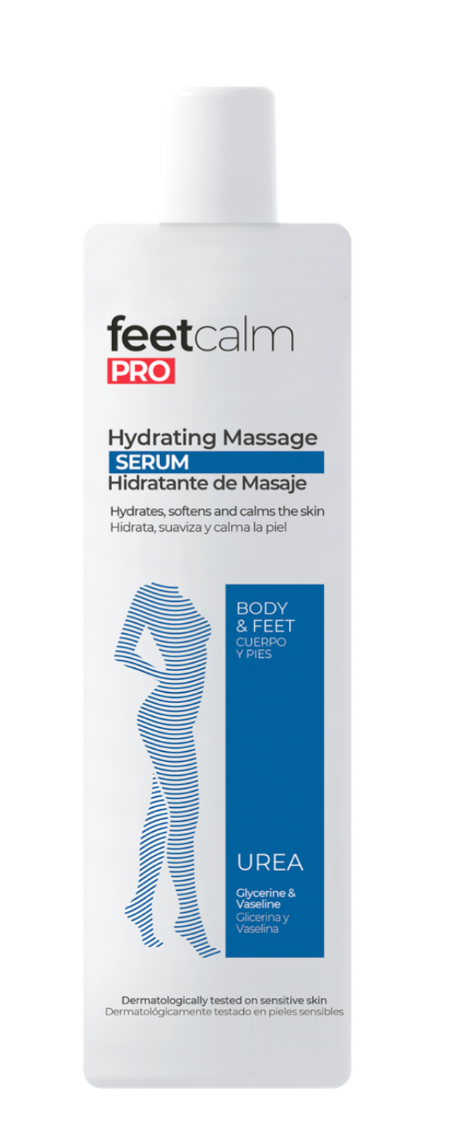 Feetcalm Hydrating Massage Serum 125 ml and 500 ml