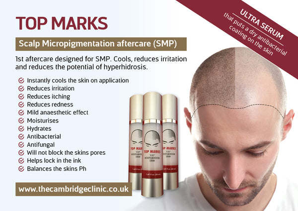 Top Marks Scalp Micropigmentation Aftercare  50 ml