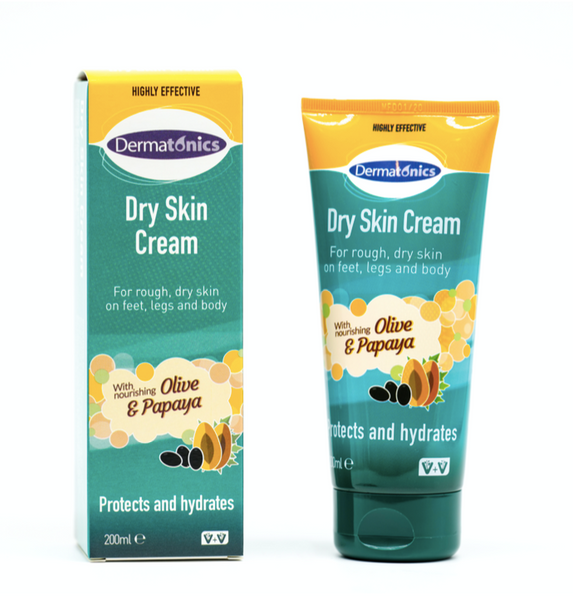 Dermatonics  Foot care Dry skin Cream with Olive and Papaya and 10% Urea Trade Only
