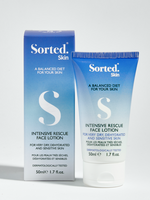 Sorted Intensive Rescue  Face Moisturiser for very dry itchy skin conditions. Retail