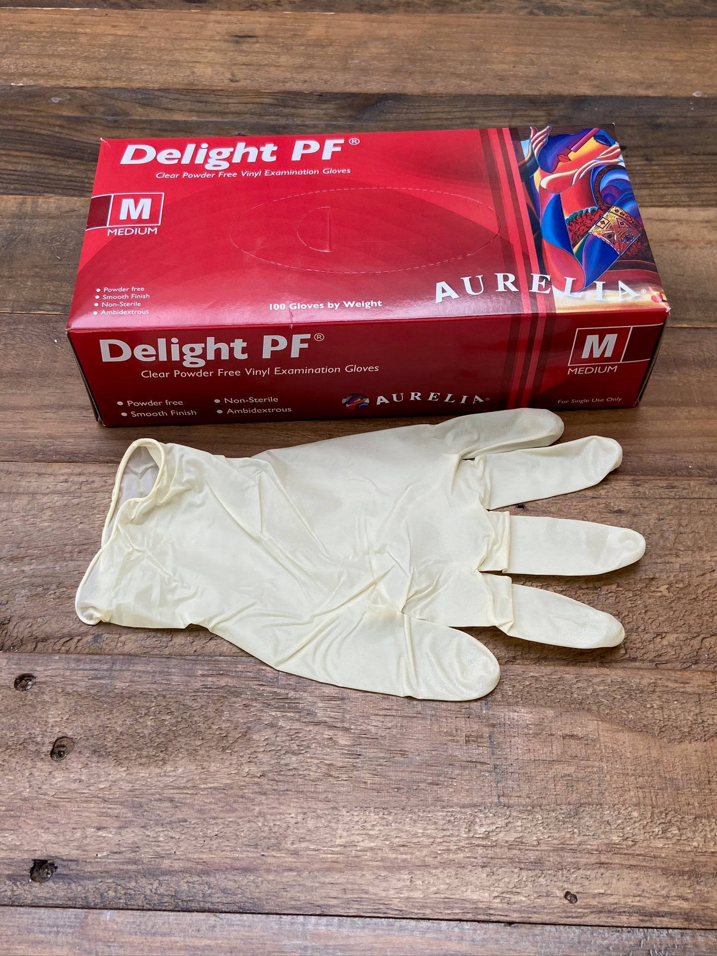 Gloves 100. Vinyl  Disposable